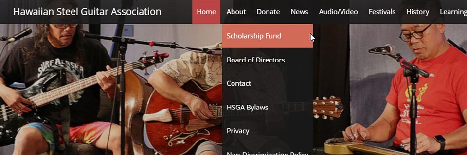 HSGA Website Scholarship Page